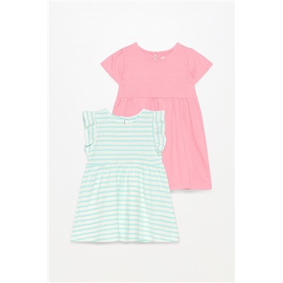 Pack de 2 vestidos combinados