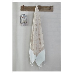 ARVEN HOME COLLECTİON, %100 PAMUK DENİZCİ DESEN PEŞTEMAL 170x200 CM