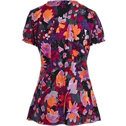Koi Scrubs Autumn Floral Print Top