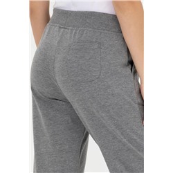 Kadın Gri Melanj Jogger Eşofman Altı