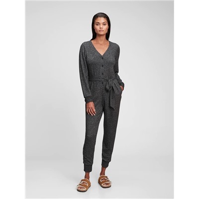 V-Neck Jumpsuit