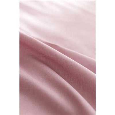 Manon King Size %100 Pamuk Ranforce Lastikli Çarşaf - Gül Kurusu