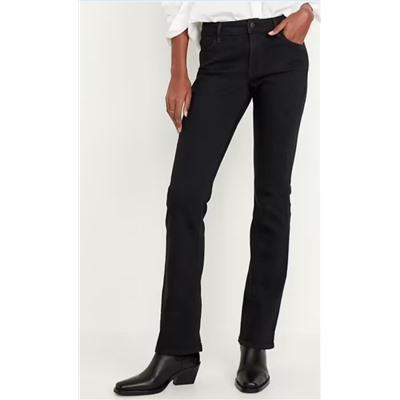 Mid-Rise Wow Boot-Cut Jeans
