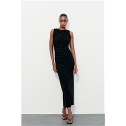 VESTIDO MIDI VOLANTE