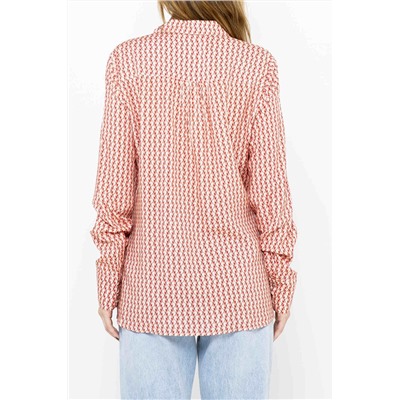 Camisa Blanco y rojo
