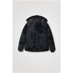 Chaqueta acolchada ilustración