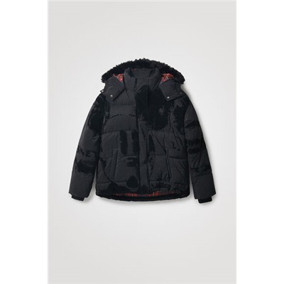 Chaqueta acolchada ilustración