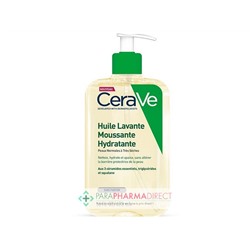 Cerave Huile Lavante Moussante Hydratante - Peaux Normales à Très Sèches 473ml