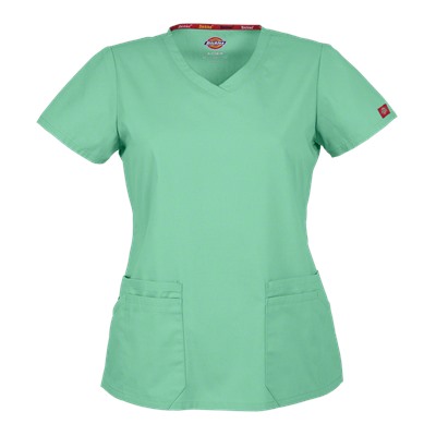 Dickies EDS Signature Scrubs Contemporary Fit V-Neck Top