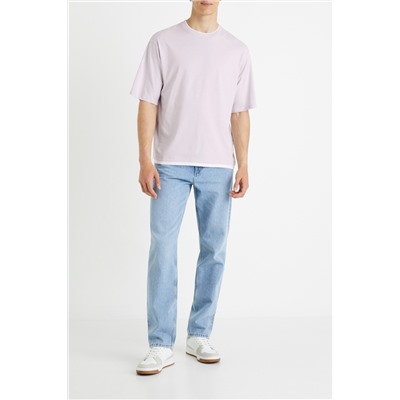 Camiseta oversize - Lila