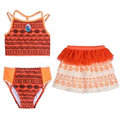 Moana Deluxe Swimsuit Set for Girls
