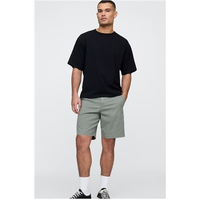 9" Essential Khaki Shorts