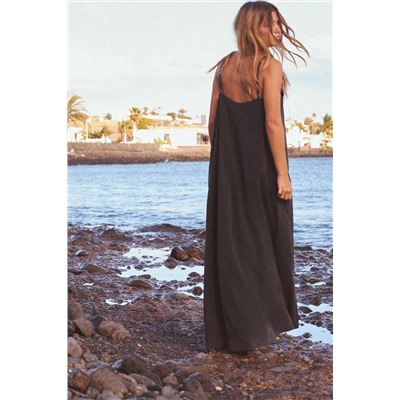 VESTIDO MIDI FLUIDO