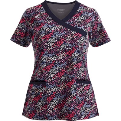 Maevn Scrubs PrimaFlex Stretch Autumn Fields Top