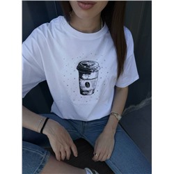 Футболка с  3D элементами  PREMIUM COTTON