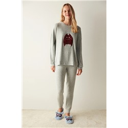 Penti Friend Gri Pijama Takımı PN20REPW23SK-GR32