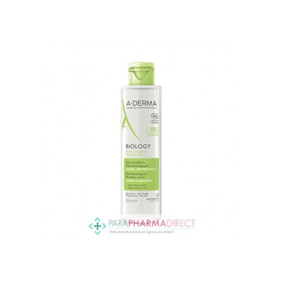 A-Derma Biology Eau Micellaire Dermatologique Hydra-Nettoyante BIO 200ml