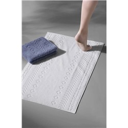 COTTONMANIA Oscuro Bathmat Sky - Ekstra Yumusak, Modern %100 Pamuk 50x75cm. Ayak Havlusu / Banyo Paspas Seti P00002