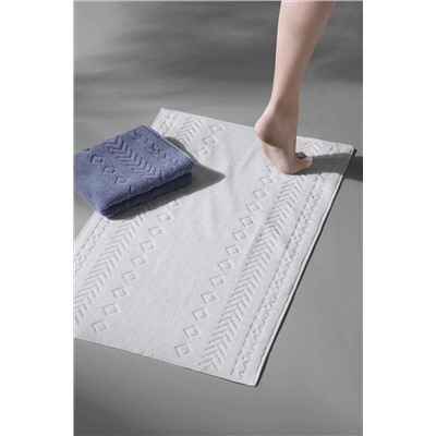 COTTONMANIA Oscuro Bathmat Sky - Ekstra Yumusak, Modern %100 Pamuk 50x75cm. Ayak Havlusu / Banyo Paspas Seti P00002