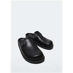 Zueco efecto piel  -  Mujer | MANGO OUTLET Melilla