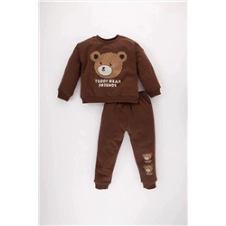 Defacto Erkek Bebek Aycık Sweatshirt Eşofman Altı 2'li Takım B3190A5BN271mcvd