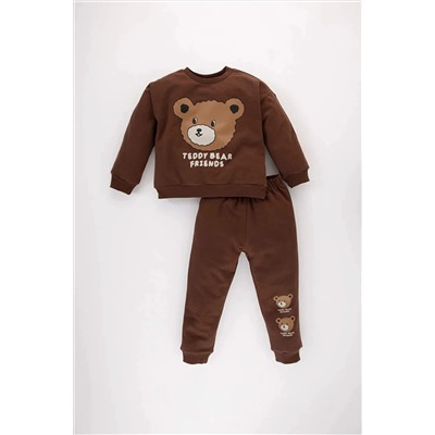 Defacto Erkek Bebek Aycık Sweatshirt Eşofman Altı 2'li Takım B3190A5BN271mcvd