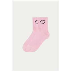 Sportliche Unisex-Kurzsocken aus Baumwolle mit Muster