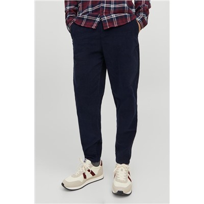 Pantalón chino de terciopelo Azul marino