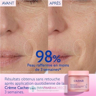 Caudalie Resveratrol-Lift - Crème Cachemire Redensifiante 50ml