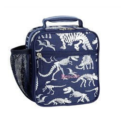 Mackenzie Blue Dino Glow-In-The-Dark Lunch Boxes