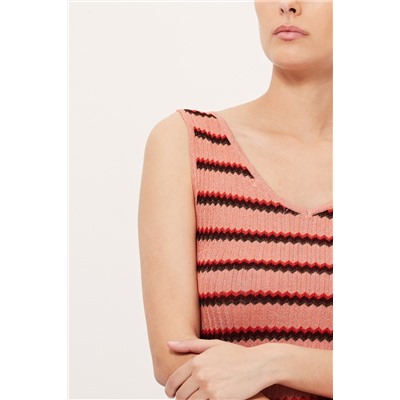 Top Rosa y rojo
