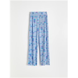 Plissierte Hose