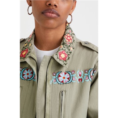 Parka con cenefas Amore