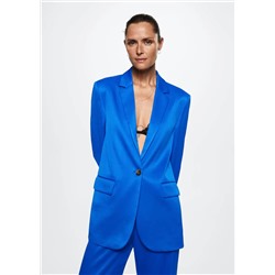 Americana traje satinada -  Mujer | MANGO OUTLET Melilla