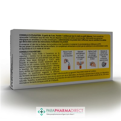 ArkoPharma ArkoRoyal Défense de l'Organisme Junior Goût Orange 5 Unidoses
