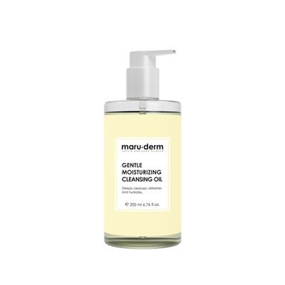 [MARU.DERM] Масло для тела и лица гидрофильное МЯГКОЕ Gentle Moisturizing Cleansing Oil, 200 мл