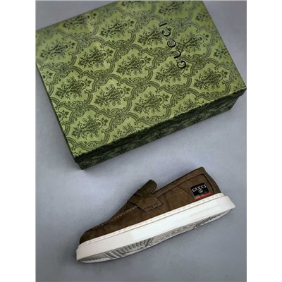 Легкая роскошная обувь Gucc*i Screener GG High-Top Sneaker 130225