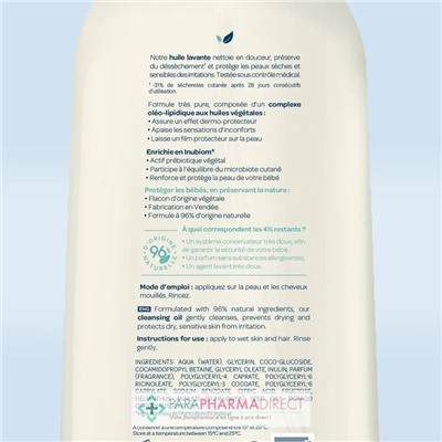 Biolane Expert - Huile Lavante Dermo-Protectrice 500 ml