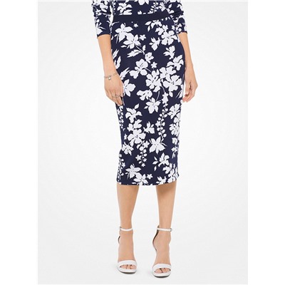MICHAEL MICHAEL KORS Floral Pencil Skirt