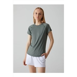 Ltb Dokulu Spor Gri T-shırt TYC00807541193