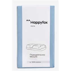 Пододеяльник из поплина 180X215 Happy Fox Home