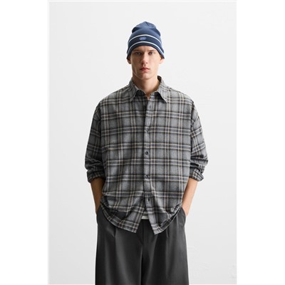 CAMISA CUADROS RELAXED FIT