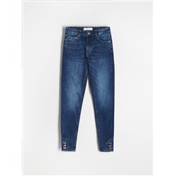 Slim-Jeans mit mittlerer Leibhöhe