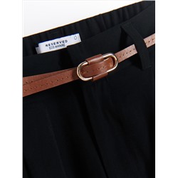 Shorts mit Gürtel