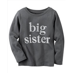 Long-Sleeve Big Sister Graphic Tee