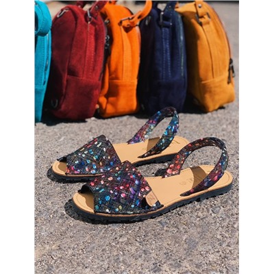 Ab.Zapatos •320-95• Azul+AB.Z · Pelle · mochila (610)
