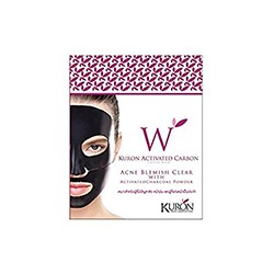 Коллагеновая маска для лица с углем Activated Carbon Crystal от Kuron  / Kuron Activated Carbon Crystal Mask