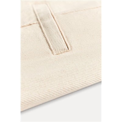 ZW COLLECTION STRAIGHT-LEG MID-RISE JEANS