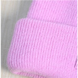 Вязаная шапка с нашивками из мягкой кожи AL*O ОРИГИНАЛ!