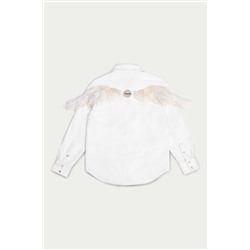 Sobrecamisa vaquera Blanco